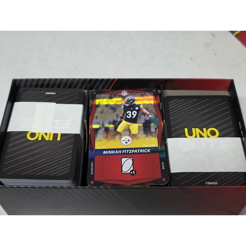 2024 UNO Elite NFL Card Game Starter‎ Deck Pack Core Edition